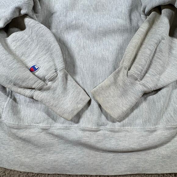 Vintage Champion Reverse Weave EIU Eastern Illinois Mens Sz Large Gray Crewneck - Picture 7 of 8